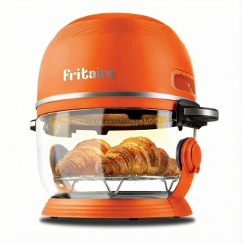 Fritaire giftfri og selvrensende Airfryer - oransje