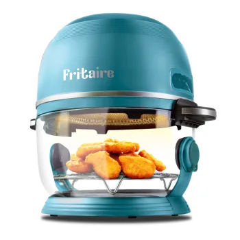 Fritaire giftfri og selvrensende Airfryer - grønn