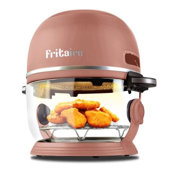 Fritaire giftfri og selvrensende Airfryer - Mauve Rose