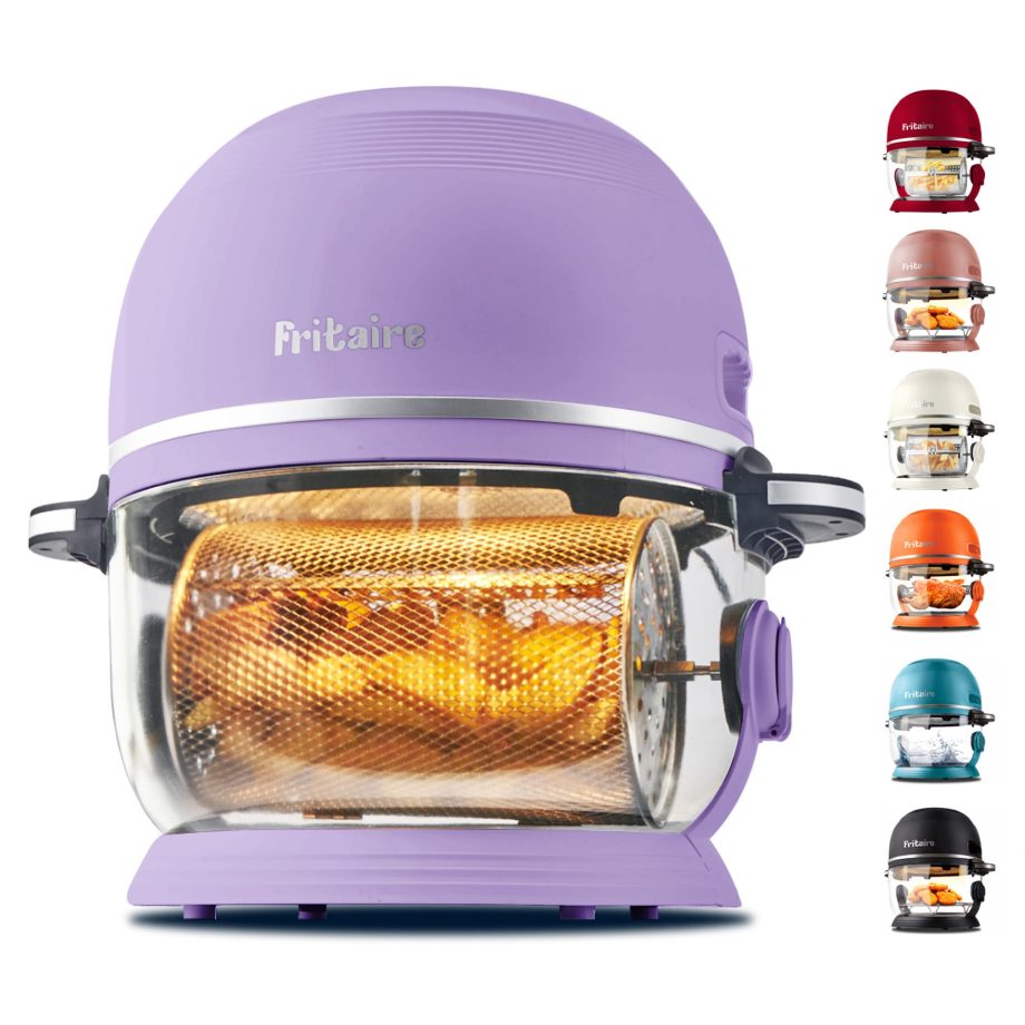 Fritaire Airfryer Lavendel med 4,8 L glassbolle