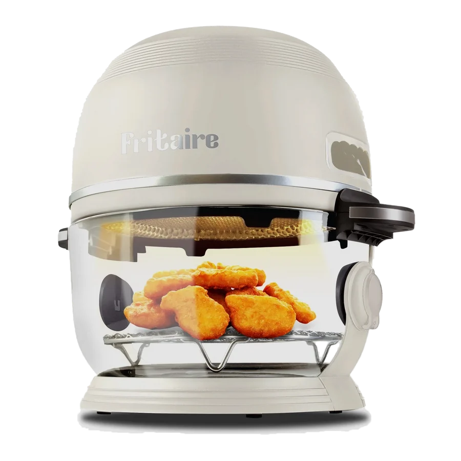 Fritaire luftfryser, hvit