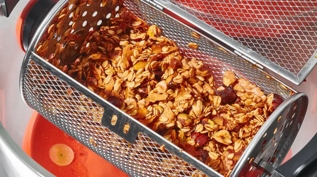 Pommes frites i den roterende kurven